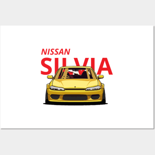 Nissan Silvia Posters and Art